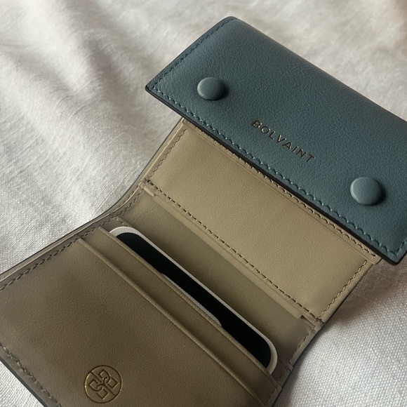 Bolvaint Simone Foldover Wallet Orchid Blue - Picture 8 of 9